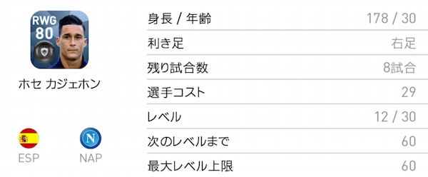 ウイイレアプリ 最強のスタミナで走り続ける10選手